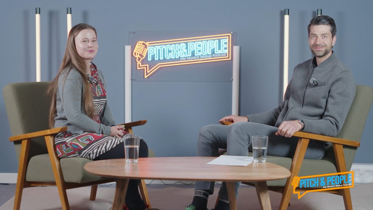 Julia Inderst, Gründerin von Kothontech zu Gast bei Pitch & People